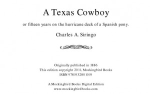 A Texas Cowboy by Charlie Siringo mentions Billy Williams and family